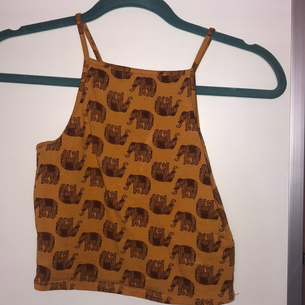 Elephant Crop Tank